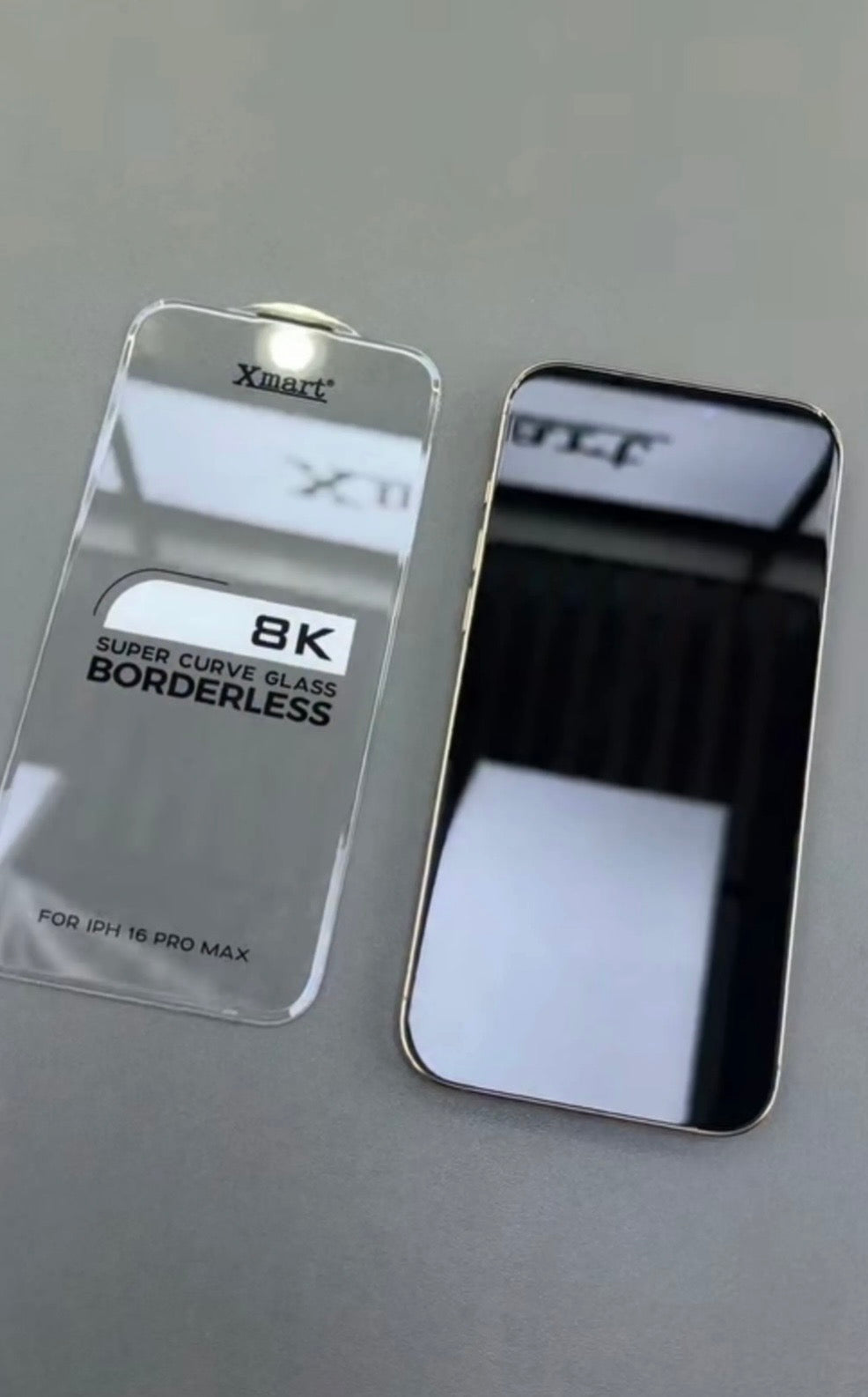BORDER LESS TEMPERED GLASS