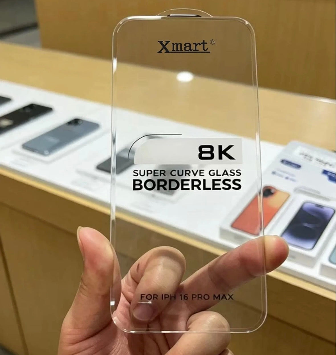 BORDER LESS TEMPERED GLASS