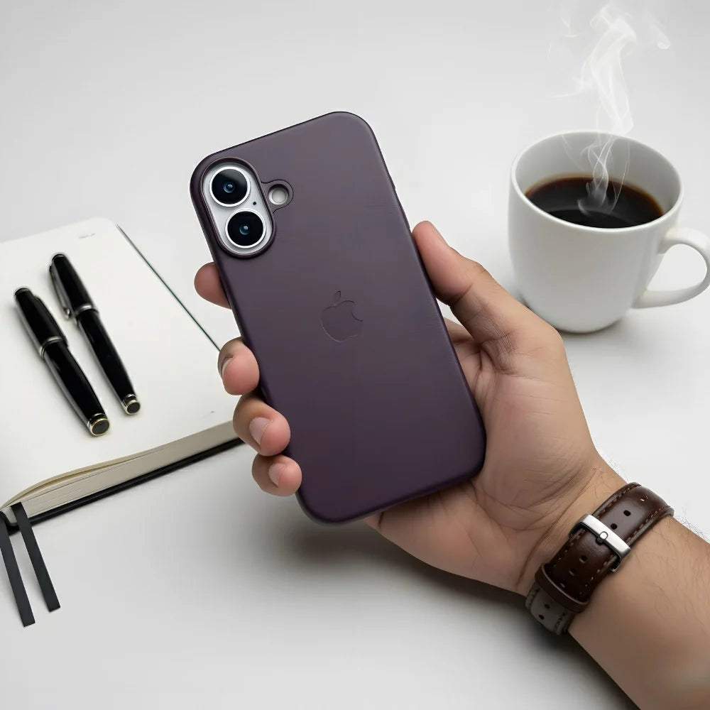 OG- MAGSAFE LEATHER CASE FOR IPHONE 16,17