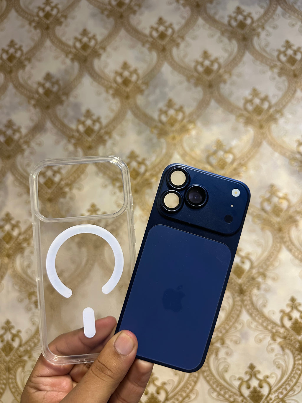 IPHONE CONVERTER WITH METAL BACKSHEET & TRANSPARENT COVER