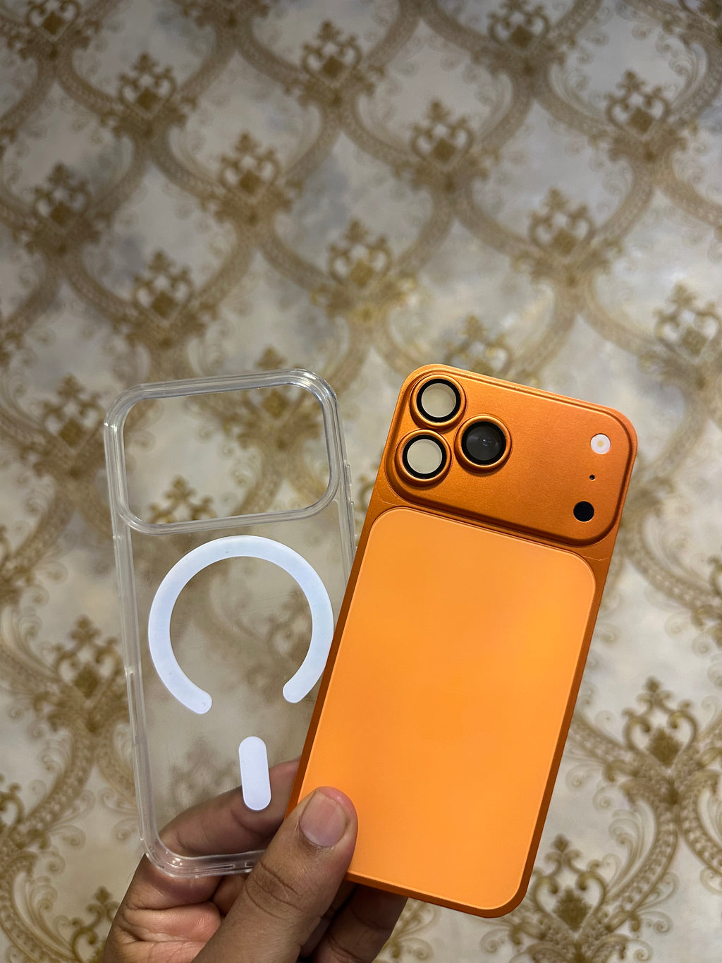IPHONE CONVERTER WITH METAL BACKSHEET & TRANSPARENT COVER