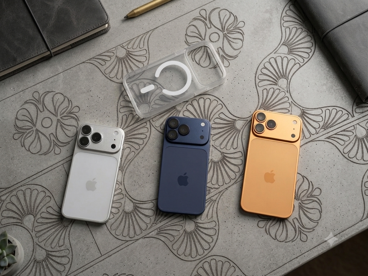 IPHONE CONVERTER WITH METAL BACKSHEET & TRANSPARENT COVER